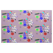 Tissu Cume Espace Extérieur Thème (Fat Quarter)