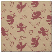 Tissu Cupids Arrows and Hearts (Échantillon)