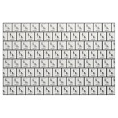 Tissu Custom M. et Mme Mariage Modèle (Yard)