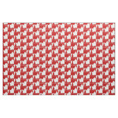 Tissu customisé par tissu de drapeau du Canada de (Yard)