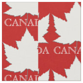 Tissu customisé par tissu de drapeau du Canada de (Fermer)