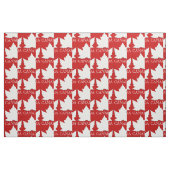 Tissu customisé par tissu de drapeau du Canada de (Fat Quarter)