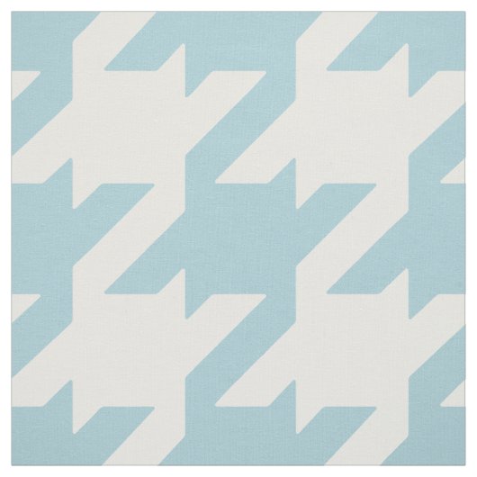 Tissu Customisez votre propre houndstooth turquoise auda (Échantillon)