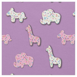 Tissu Cute Animal Cookies Décor Enfants