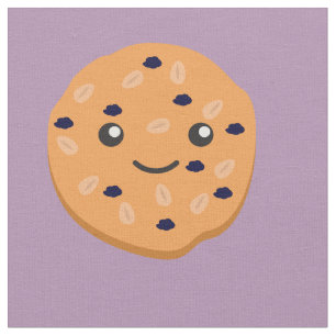 Tissu Cute avoine Raisin Cookie