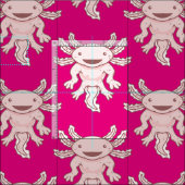 Tissu Cute Axolotl rose Thunder_Cove (Carreau)