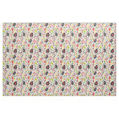 Tissu Cute BBQ Thème Grill Kebab Saucisson Cuisine Cuisi (Fat Quarter)