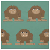 Tissu Cute Bigfoot (Échantillon)