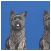 Tissu Cute Cairn Terrier (fermé)