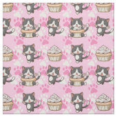 Tissu Cute Cats Fabric (Échantillon)
