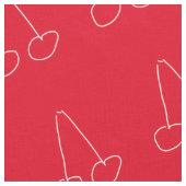 Tissu Cute cerise simple minimaliste (Fermer)