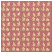Tissu Cute Chat Motif sans couture (fermé)