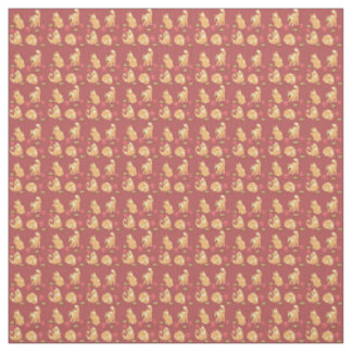 Tissu Cute Chat Motif sans couture