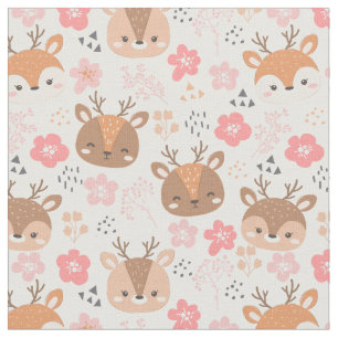Tissu Cute Deer