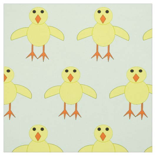 Tissu Cute Easter Chick Craft Fabric (Échantillon)