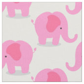 Tissu Cute Elephants Nursery Fabric (Fermer)