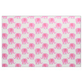 Tissu Cute Elephants Nursery Fabric (Fat Quarter)