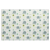 Tissu Cute Elephants Nursery Fabric (Fat Quarter)