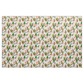 Tissu Cute Forest Animals Fabric (Fat Quarter)