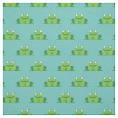 Tissu Cute Frogs Enfants Baby Nursery (Échantillon)