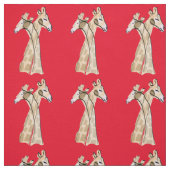 Tissu Cute Giraffe Couple Thunder_Cove (Échantillon)