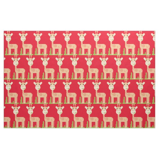 Tissu Cute Giraffe Munching Thunder_Cove (Fat Quarter)