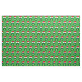 Tissu Cute Grenouille de Noël (Fat Quarter)
