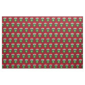 Tissu Cute grenouille rouge de Noël (Fat Quarter)