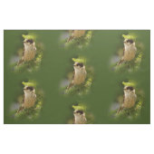 Tissu Cute gris du Canada / Grey Jay / Whiskeyjack (Fat Quarter)