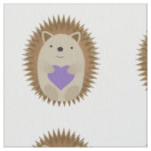 Tissu Cute Hedgehog (fermé)