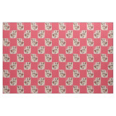 Tissu CUTE Jack Russell terriers imprimer (Fat Quarter)