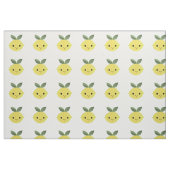 Tissu Cute Kawaii Lemon (Fat Quarter)