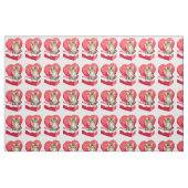 Tissu Cute kitten valentine (Fat Quarter)