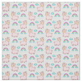 Tissu Cute Llama Fabric (Échantillon)
