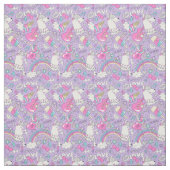 Tissu Cute Llama Motif (Échantillon)