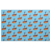 Tissu Cute Minuscule remorqueur Thunder-Cove (Fat Quarter)