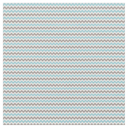 Tissu Cute moderne Blue Grey Chevron (Fermer)