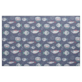 Tissu Cute Motif de poisson (Fat Quarter)