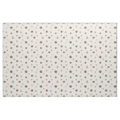 Tissu Cute Motif forestier de Hérisson et Champignons (Fat Quarter)