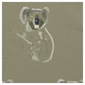 Tissu Cute Ours Koala (Détail)