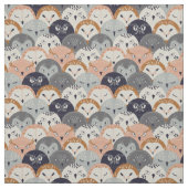 Tissu Cute Owl Motif Fabric (Échantillon)