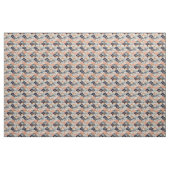 Tissu Cute Owl Motif Fabric (Yard)