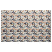 Tissu Cute Owl Motif Fabric (Fat Quarter)