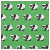 Tissu Cute Panda Ours bébé bébé bébé Nursery Green (Échantillon)