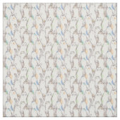 Tissu Cute Pastel Motif de chat (Échantillon)