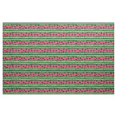 Tissu Cute pastèque Motif rose et vert (Fat Quarter)