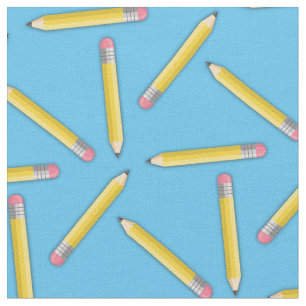 Tissu Cute Pencils Fournitures scolaires Artisanat