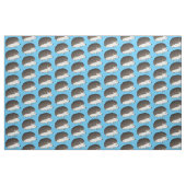 Tissu Cute prickly hedgehog cartoon (Fat Quarter)