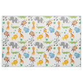 Tissu Cute Safari Animaux Nursery Fabric (Fat Quarter)