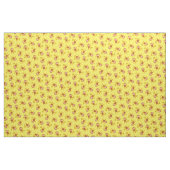 Tissu Cute Singe Enfants Bébé Nursery Jaune (Fat Quarter)